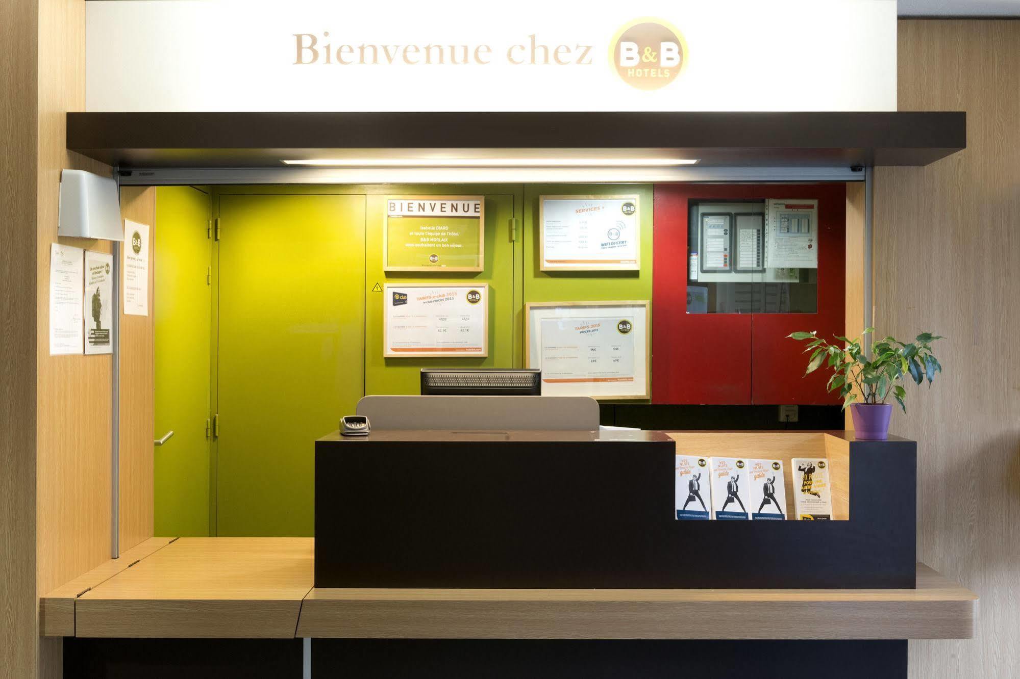 B&B Hotel Morlaix Saint-Martin-des-Champs  ภายนอก รูปภาพ